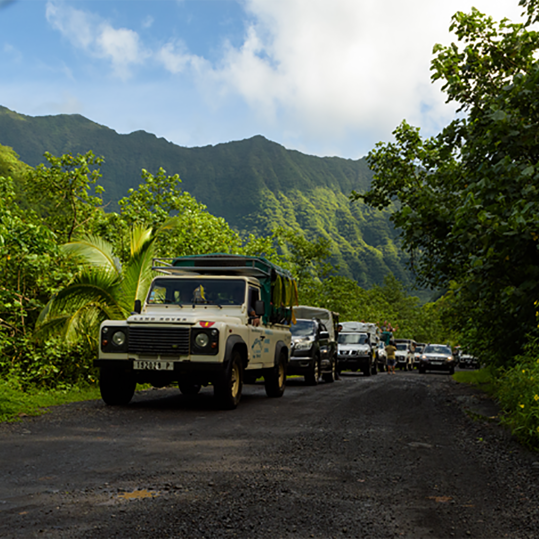 polynésie-française: Safari en Jeep dune demi-journée sur Bora-Bora
