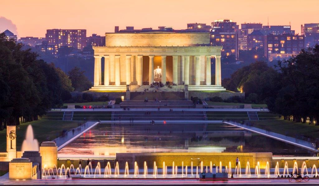 Washington DC - Memorial Abraham Lincoln