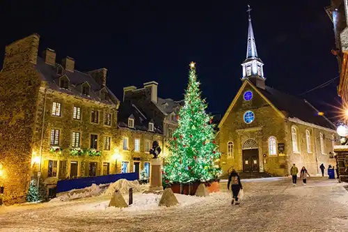 Marché de Noël à Québec