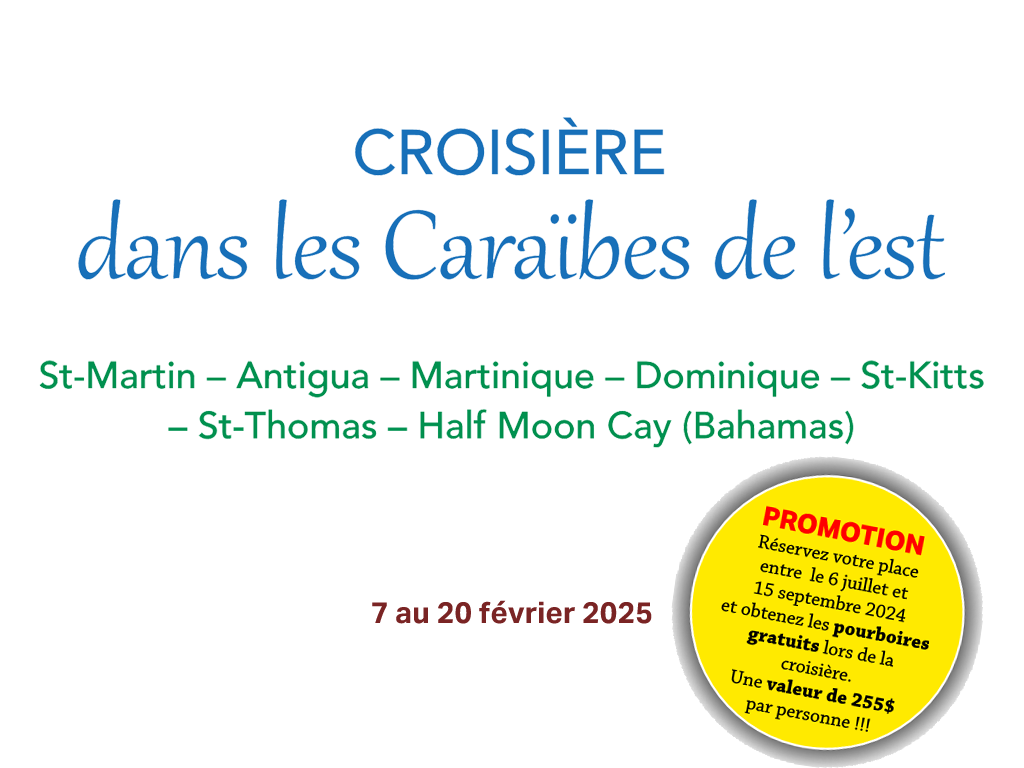 Croisière caraïbes