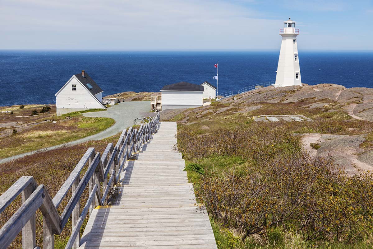 TERRE-NEUVE - CAPE SPEAR LIGHTHOUSE NP VRT