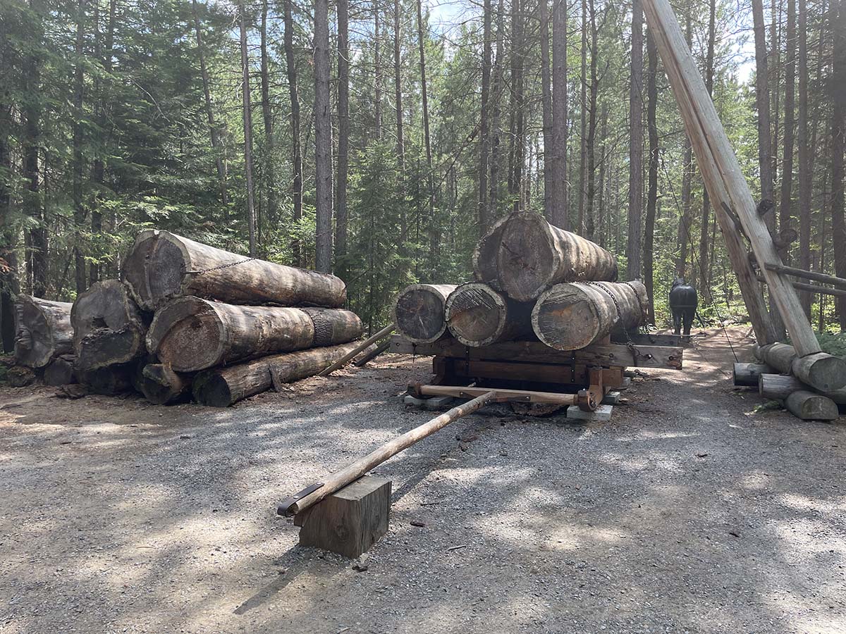 Baie Georgienne-PARC ALGONQUIN - LOGGING MUSEUM IX