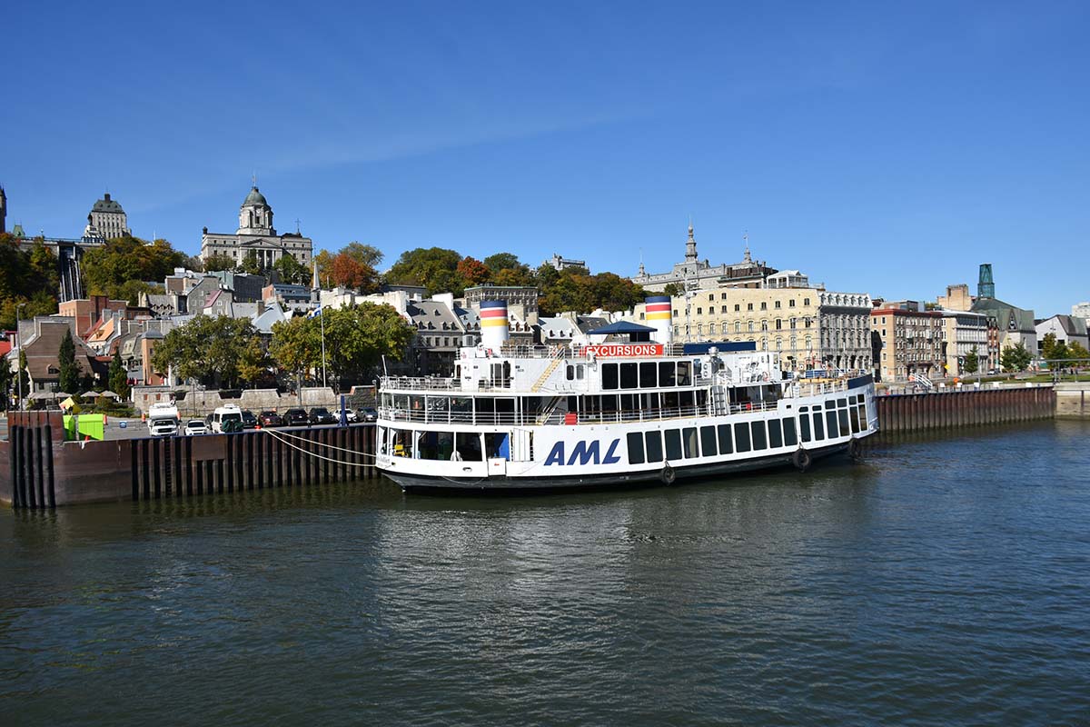 QUEBEC - TOUR DE BATEAU