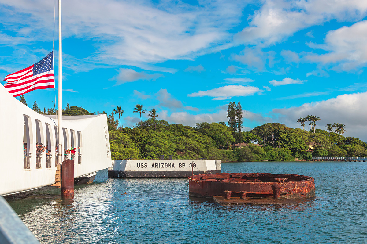 HI - Memorial de l'attaque de Pearl Harbor