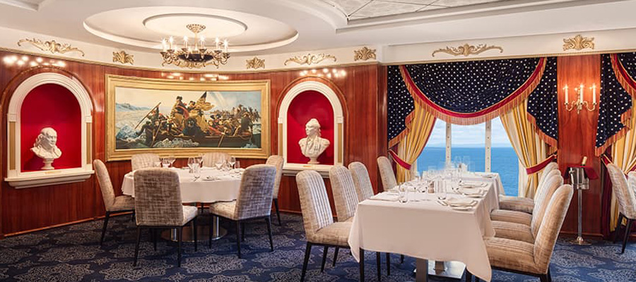 Pride of America dinning room